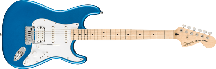 Squier Affinity Series Stratocaster HSS Pack, Maple Fingerboard, Lake Placid Blue, Gig Bag, 15G - 120V by FMIC