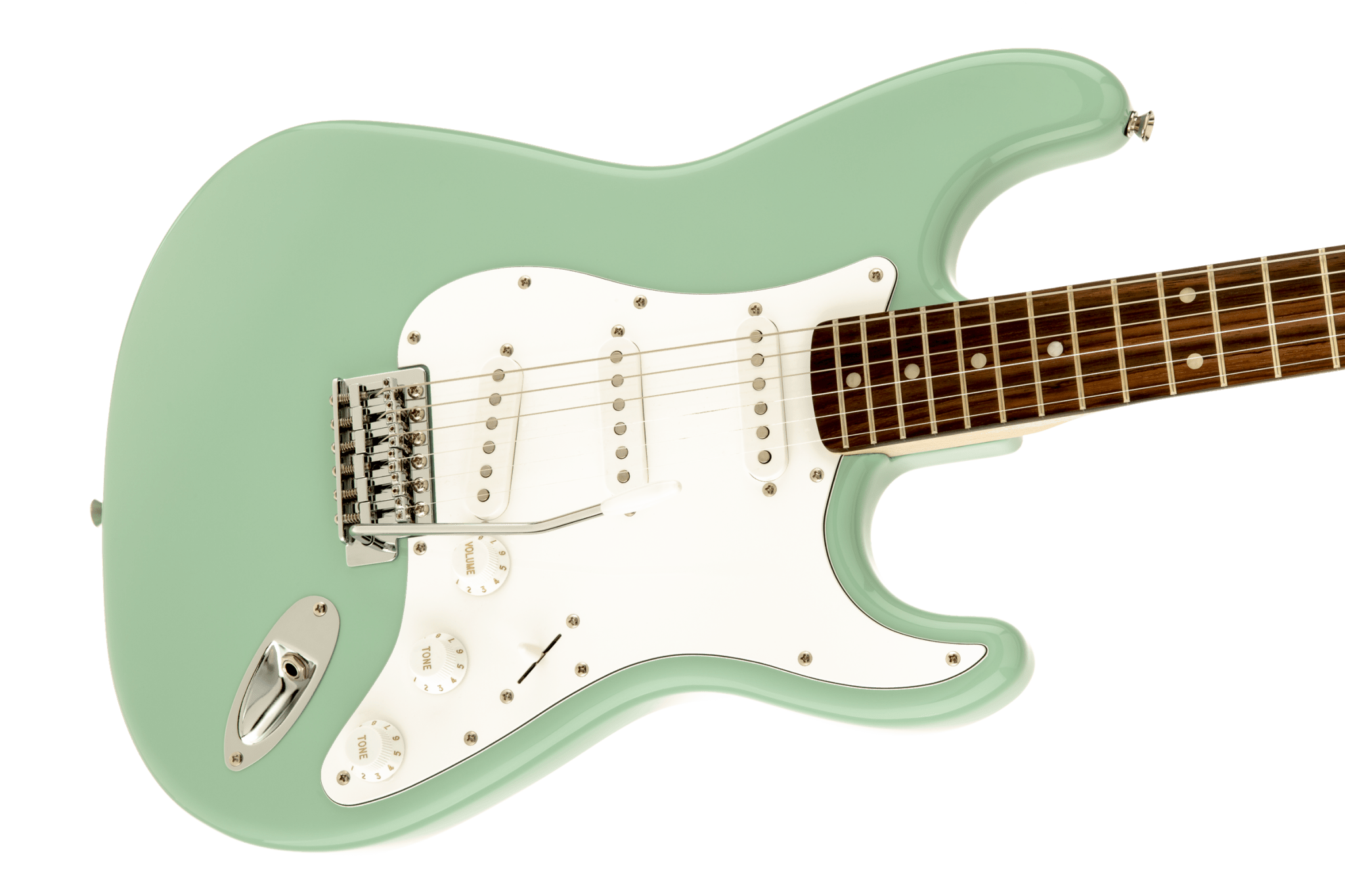 Squier Affinity Series™ Stratocaster®, Laurel Fingerboard, Surf Green by FMIC