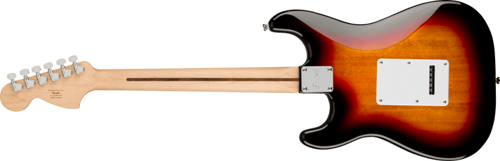 Squier Affinity Series™ Stratocaster®, Laurel Fingerboard, White Pickguard, 3 - Color Sunburst by FMIC