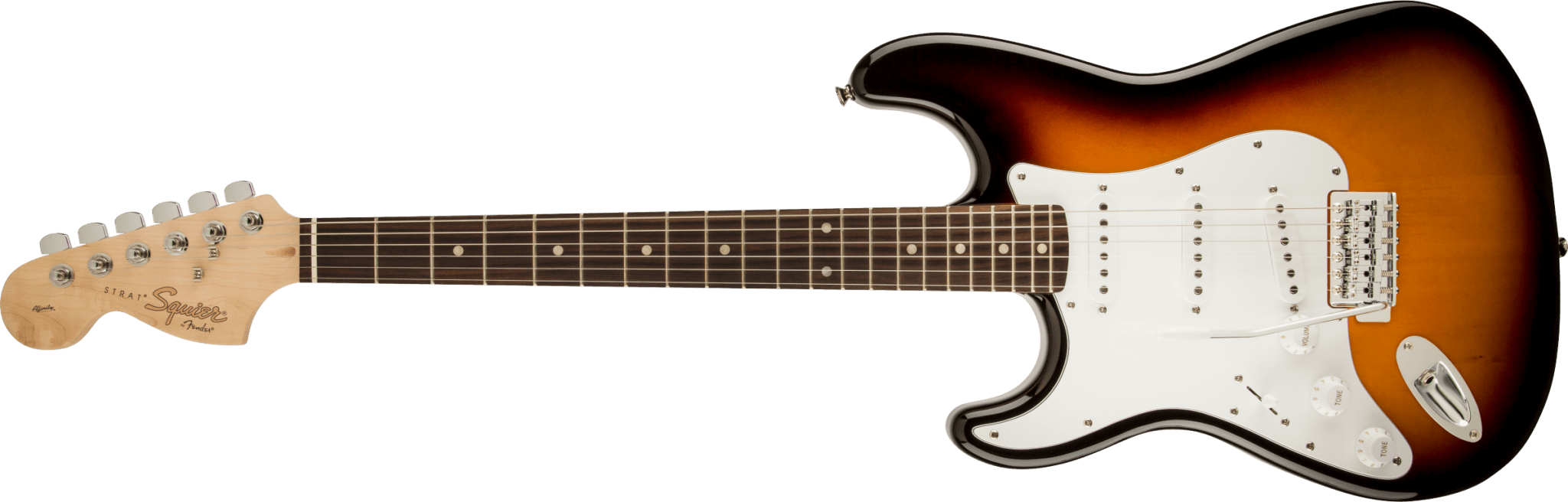 Squier Affinity Series™ Stratocaster®, Left - Handed, Laurel Fingerboard, Brown Sunburst by FMIC