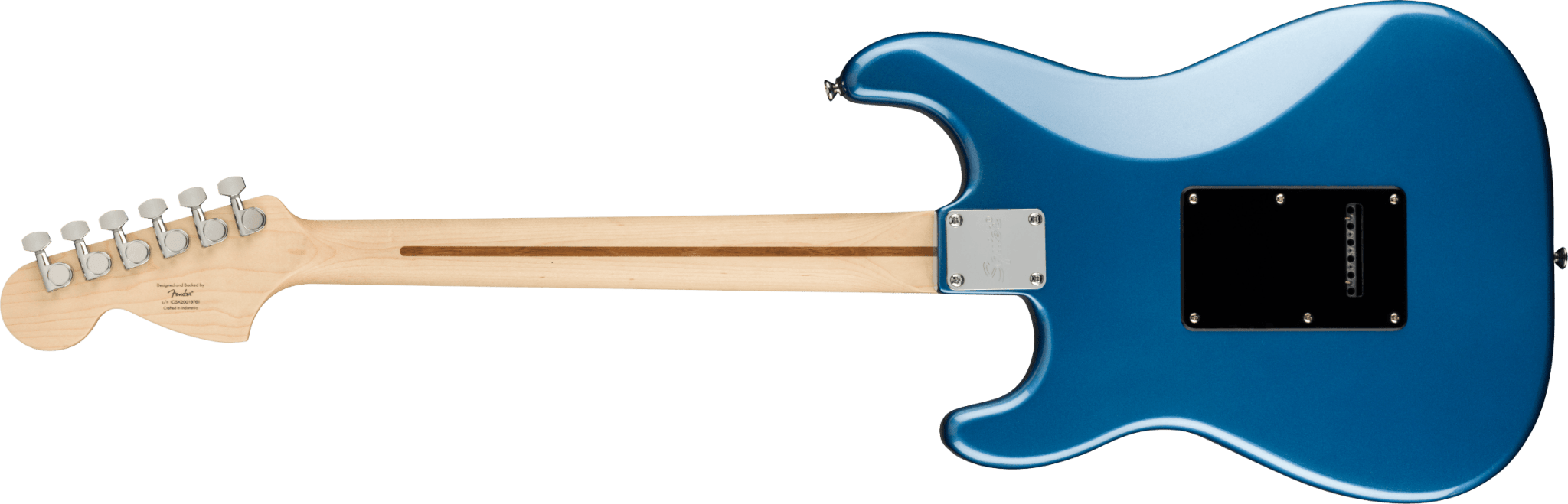 Squier Affinity Series™ Stratocaster®, Maple Fingerboard, Black Pickguard, Lake Placid Blue by FMIC
