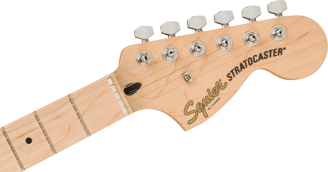 Squier Affinity Series™ Stratocaster®, Maple Fingerboard, White Pickguard, Olympic White by FMIC
