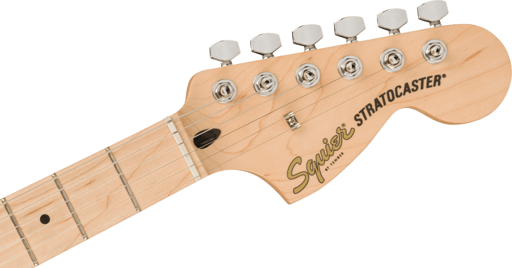 Squier Affinity Series™ Stratocaster®, Maple Fingerboard, White Pickguard, Olympic White by FMIC