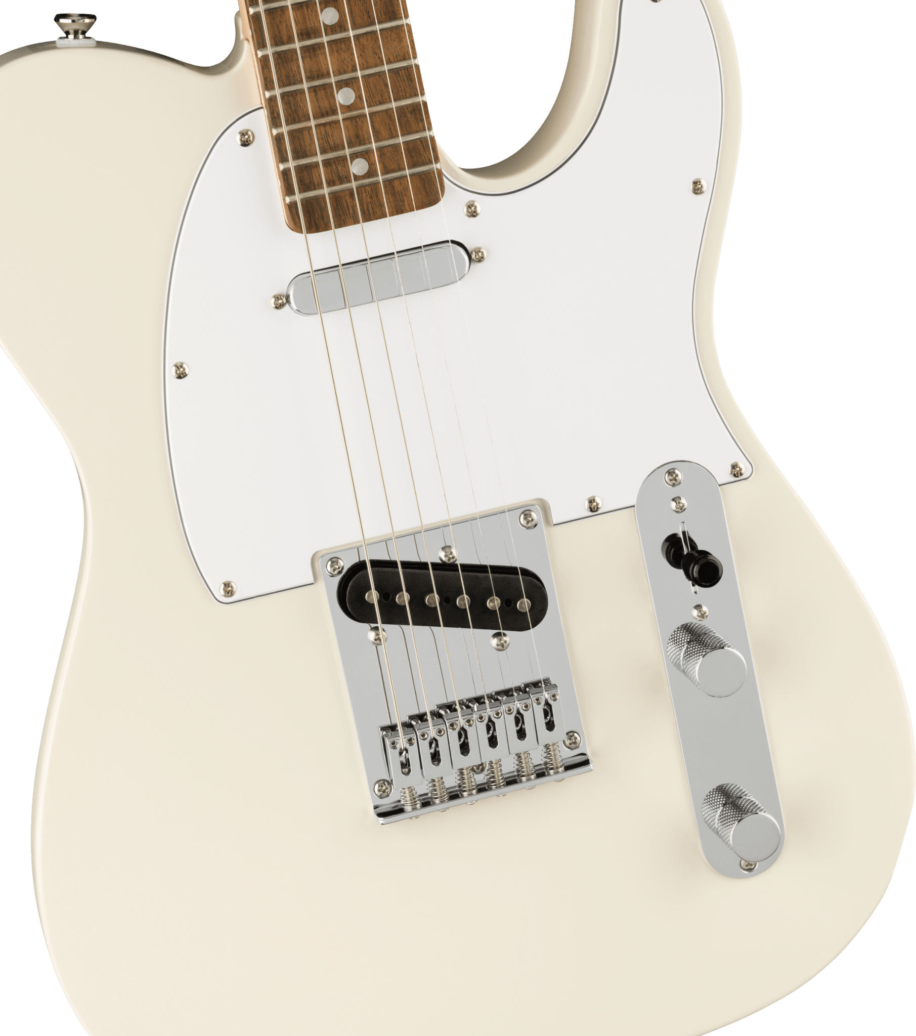 Squier Affinity Series™ Telecaster®, Laurel Fingerboard, White Pickguard, Olympic White by FMIC