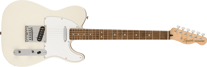 Squier Affinity Series™ Telecaster®, Laurel Fingerboard, White Pickguard, Olympic White by FMIC