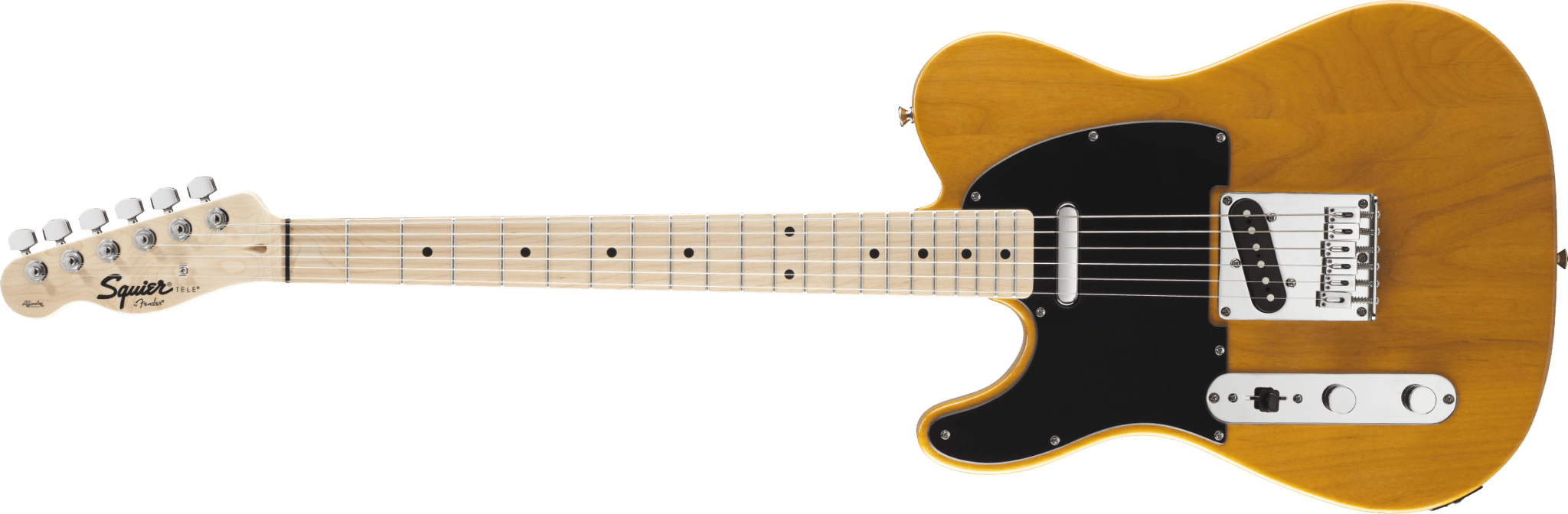 Squier Affinity Series™ Telecaster® Left - Handed, Maple Fingerboard, Butterscotch Blonde by FMIC
