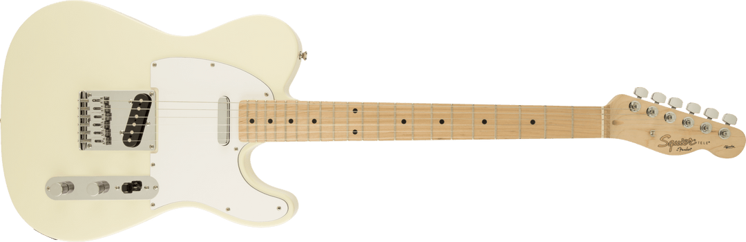 Squier Affinity Series™ Telecaster®, Maple Fingerboard, Arctic White by FMIC