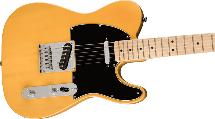 Squier Affinity Series™ Telecaster®, Maple Fingerboard, Black Pickguard, Butterscotch Blonde by FMIC