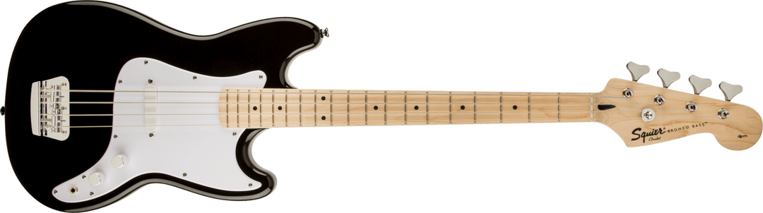 Squier Bronco™ Bass, Maple Fingerboard, Black by FMIC