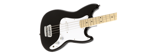 Squier Bronco™ Bass, Maple Fingerboard, Black by FMIC