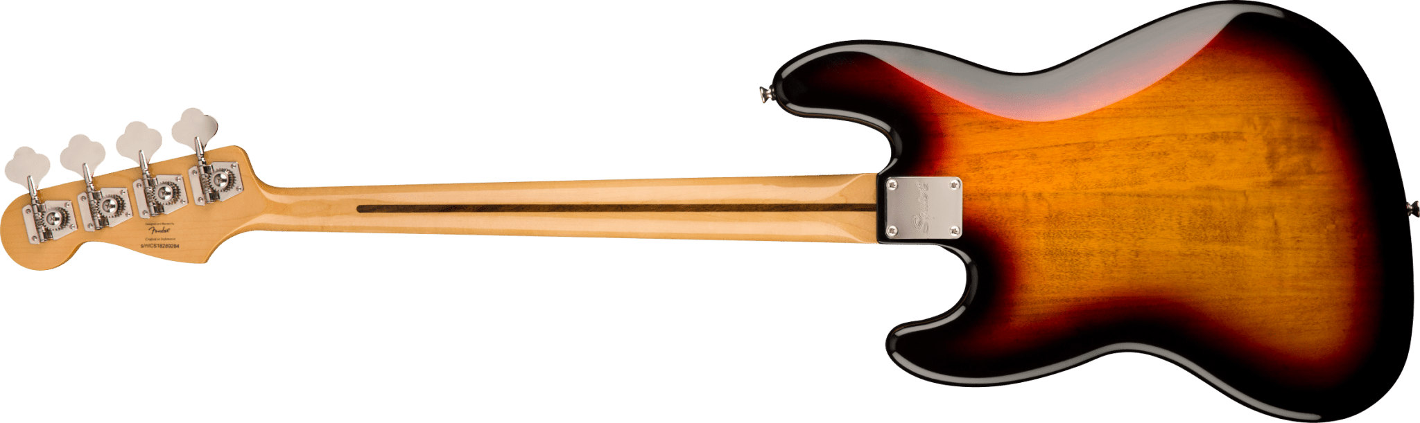 Squier Classic Vibe '60S Jazz Bass® Fretless, Laurel Fingerboard, 3 - Color Sunburst by FMIC