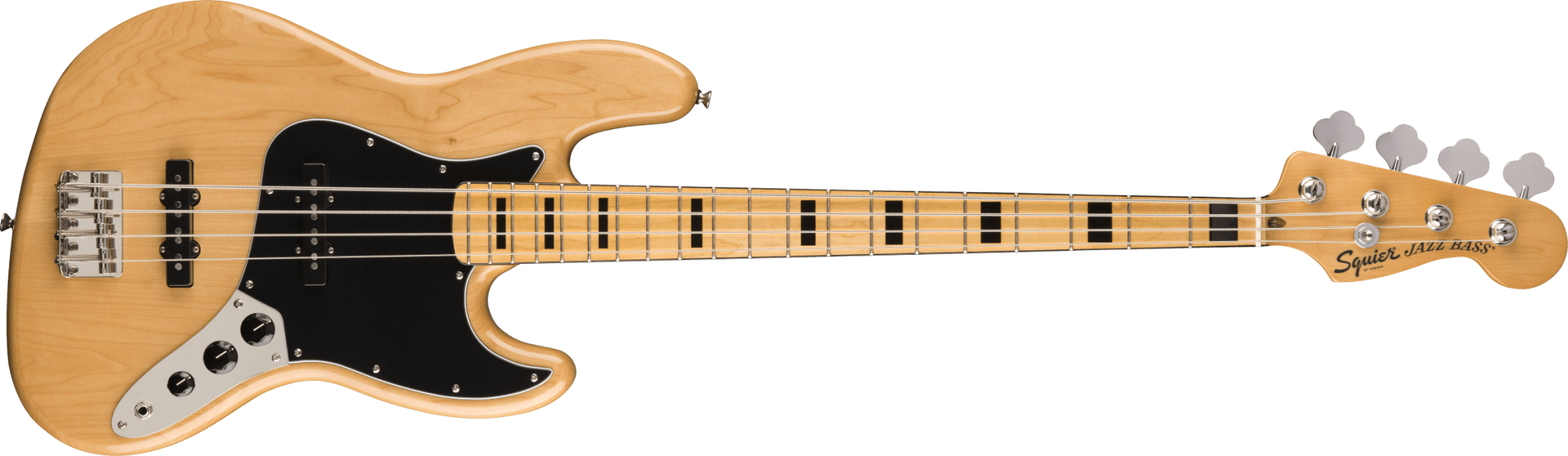 Squier Classic Vibe '70s Jazz Bass®, Maple Fingerboard, Natural by FMIC