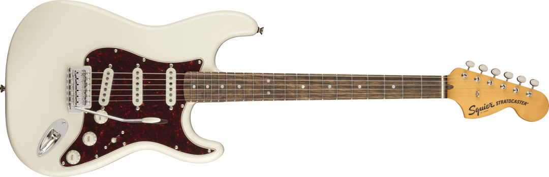 Squier Classic Vibe '70s Stratocaster®, Laurel Fingerboard, Olympic White by FMIC