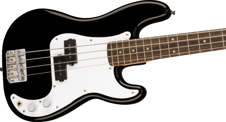 Squier Mini Precision Bass®, Laurel Fingerboard, Black by FMIC