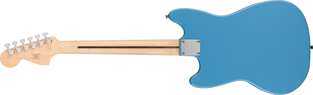 Squier Sonic™ Mustang® HH, Laurel Fingerboard, Black Pickguard, California Blue by FMIC