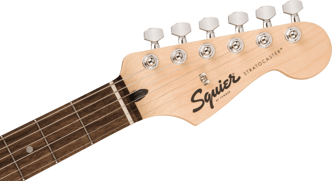 Squier Sonic™ Stratocaster® HT H, Laurel Fingerboard, Black Pickguard, Black by FMIC