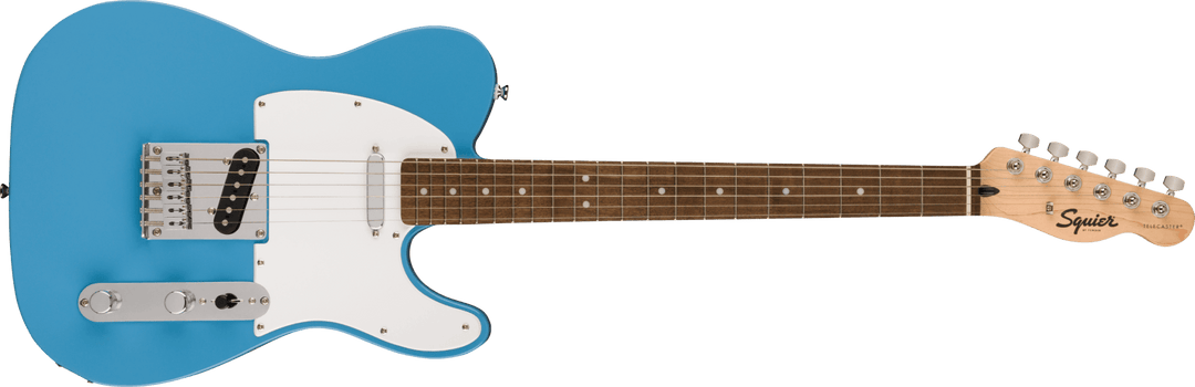 Squier Sonic™ Telecaster®, Laurel Fingerboard, White Pickguard, California Blue by FMIC