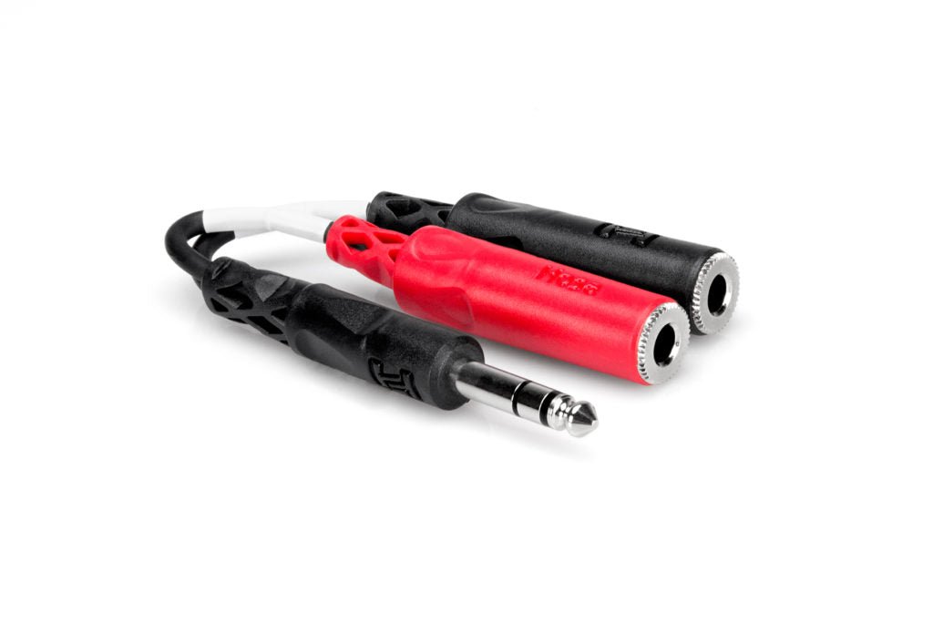 Stereo Breakout, 1/4 in TRS to Dual 1/4 in TSF by Yorkville