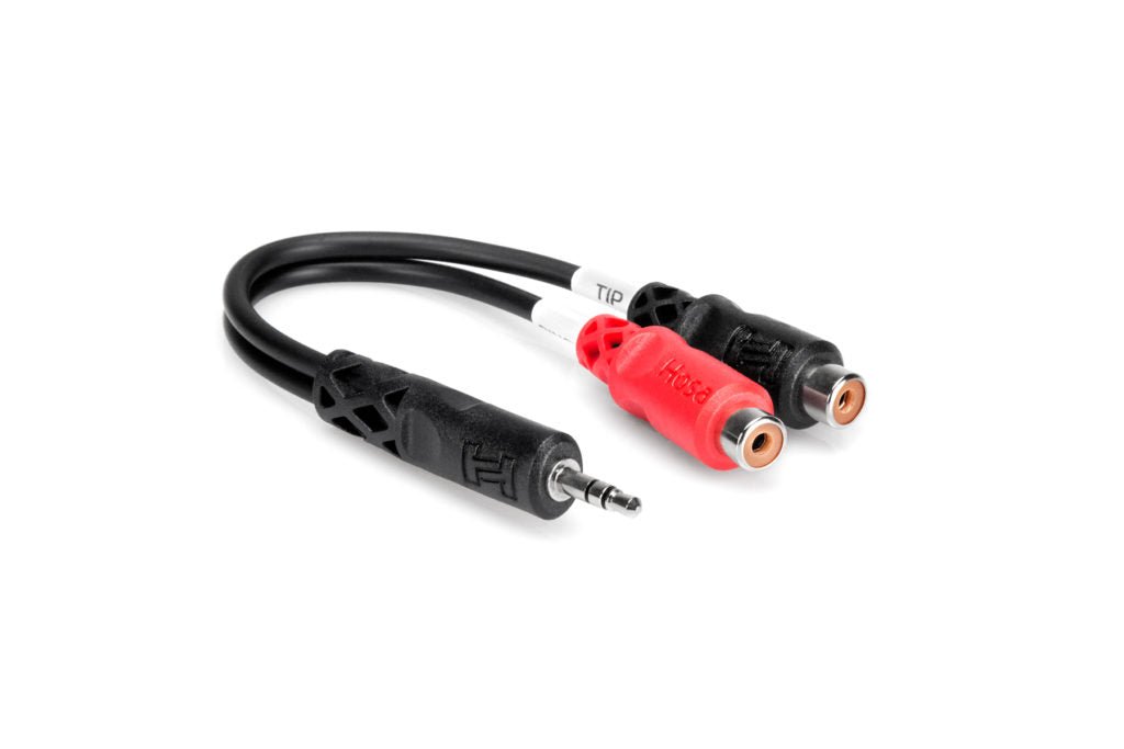 Stereo Breakout, 3.5 mm TRS to Dual RCAF by Yorkville