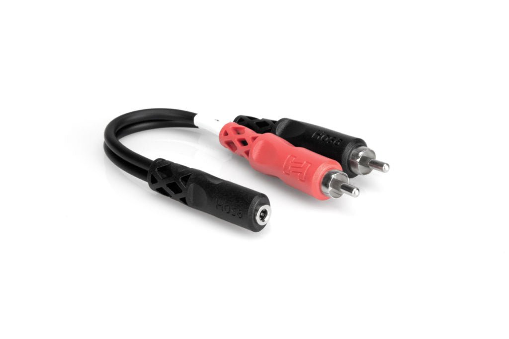 Stereo Breakout, 3.5 mm TRSF to Dual RCA by Yorkville