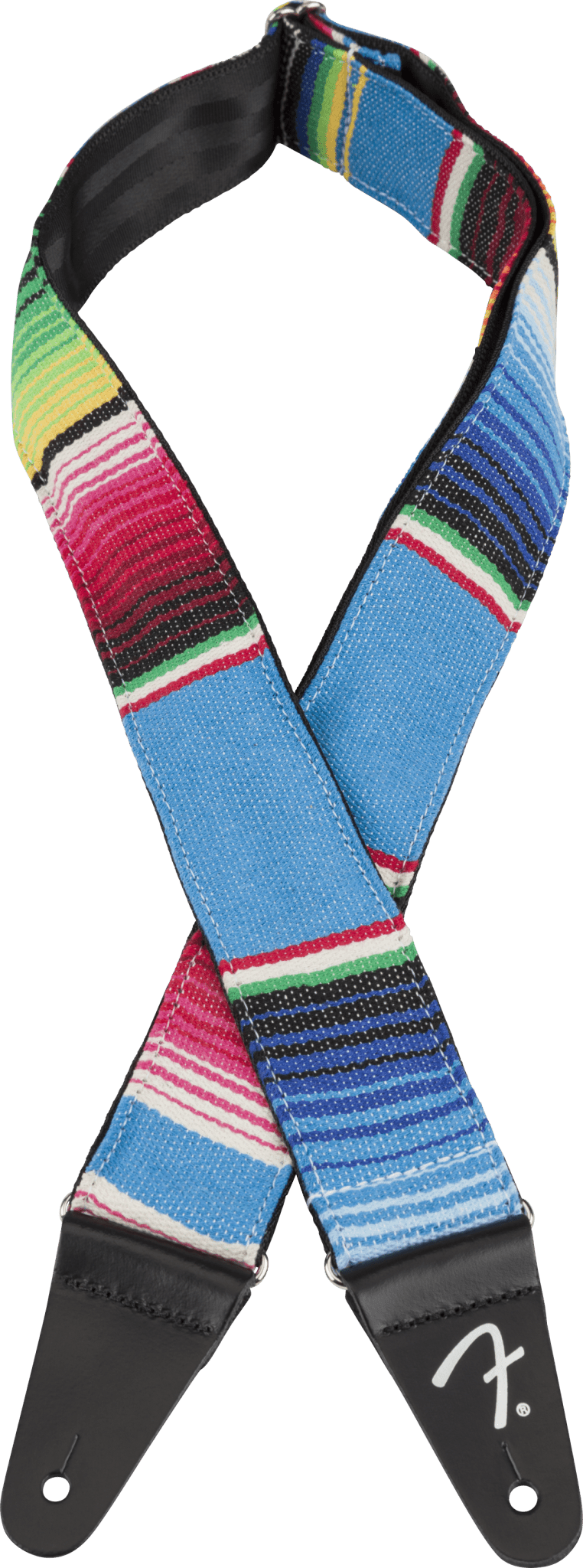 STRAP GUITAR FENDER 2" Serape Strap - Blue Multi by FMIC
