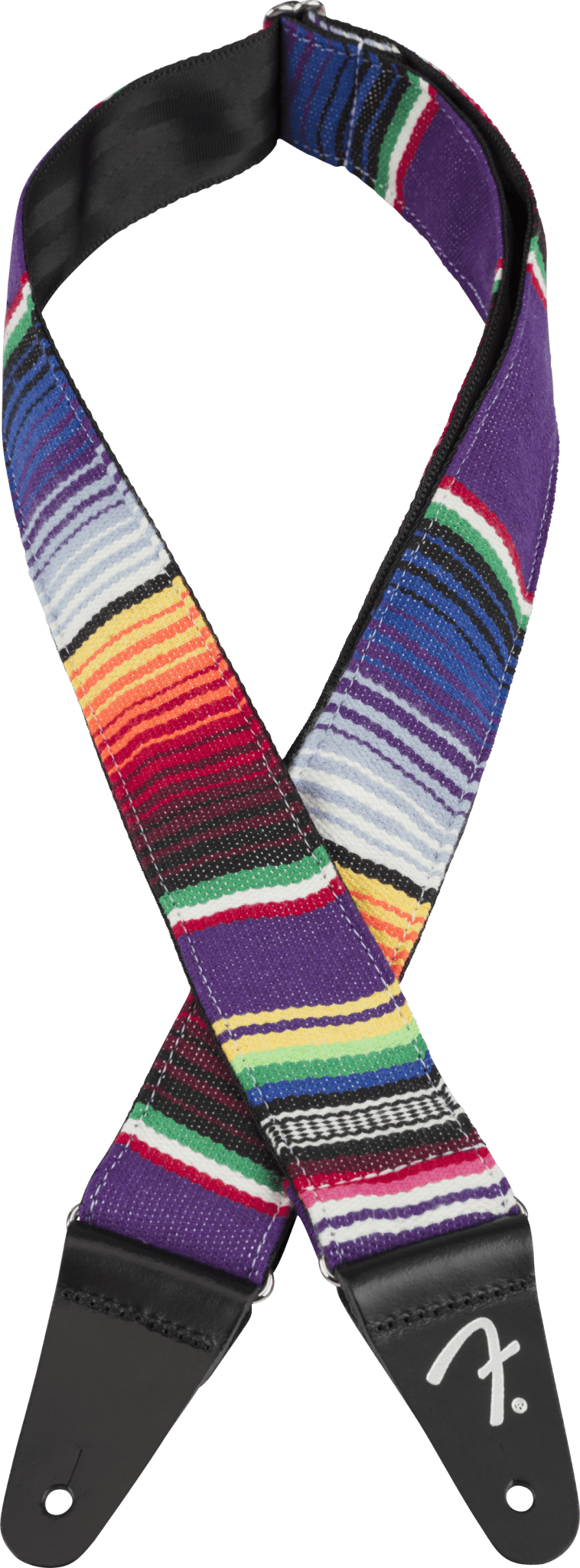 STRAP GUITAR FENDER 2" Serape Strap - Purple Multi by FMIC