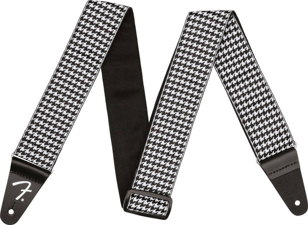 STRAP GUITAR FENDER HOUNDSTOOTH STRAP WHITE by FMIC