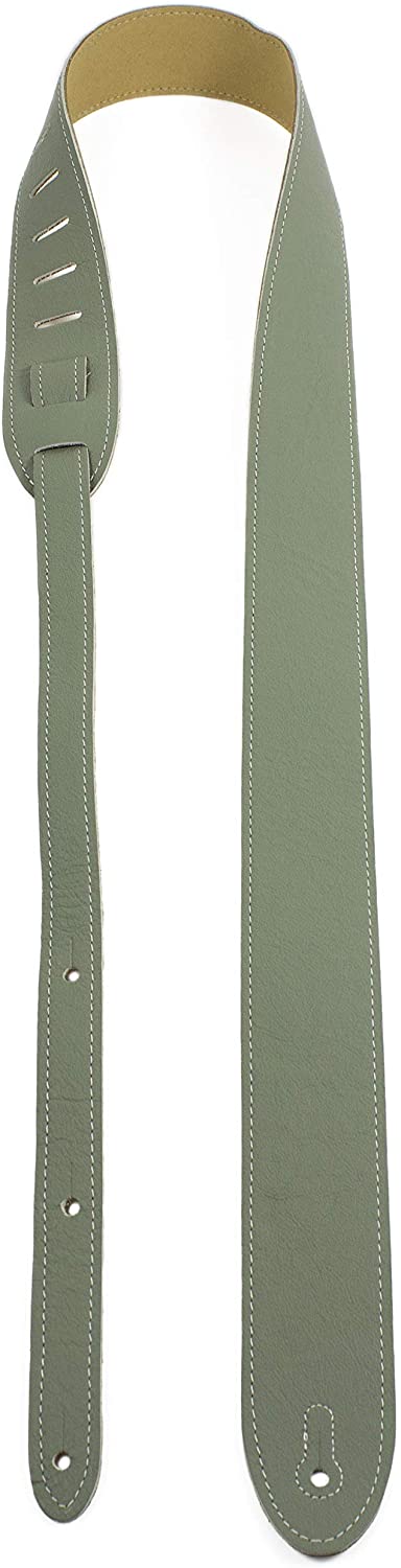 STRAP GUITAR GARMENT LEATHER PERRI'S LEATHERS 2" WIDE VARIOUS COLOURS by Faders Music Inc.