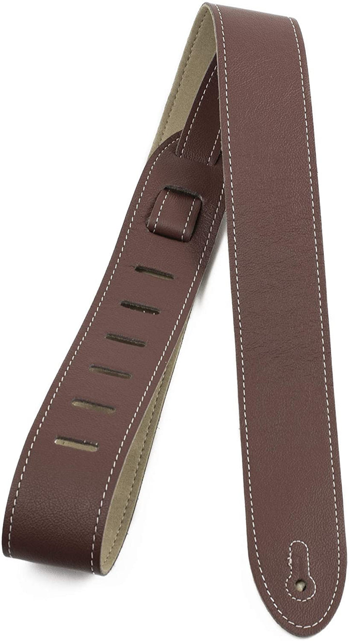 STRAP GUITAR GARMENT LEATHER PERRI'S LEATHERS 2" WIDE VARIOUS COLOURS by Faders Music Inc.