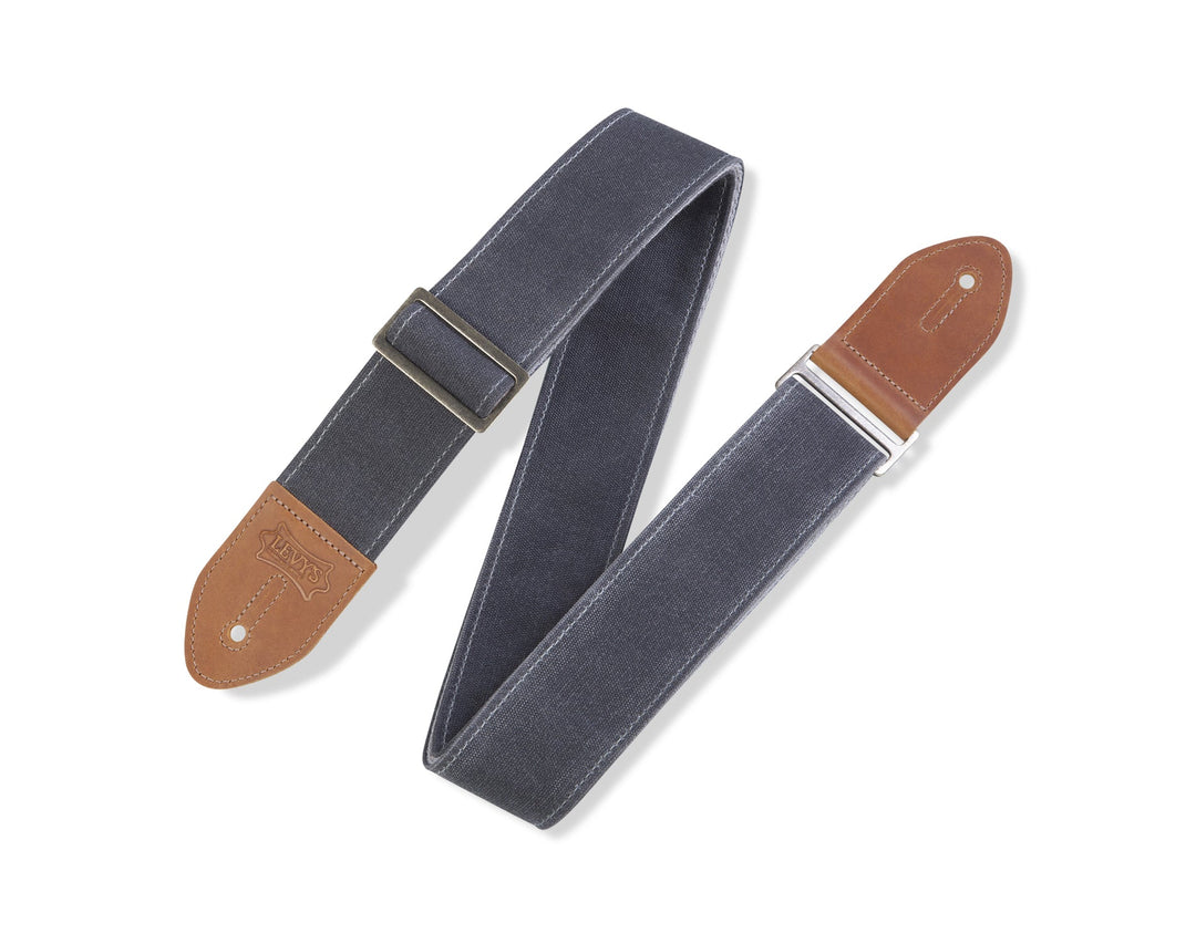 STRAP GUITAR LEVY’S 2" Traveler Waxed Canvas Guitar Strap with Cotton Backing by Levy's Leathers