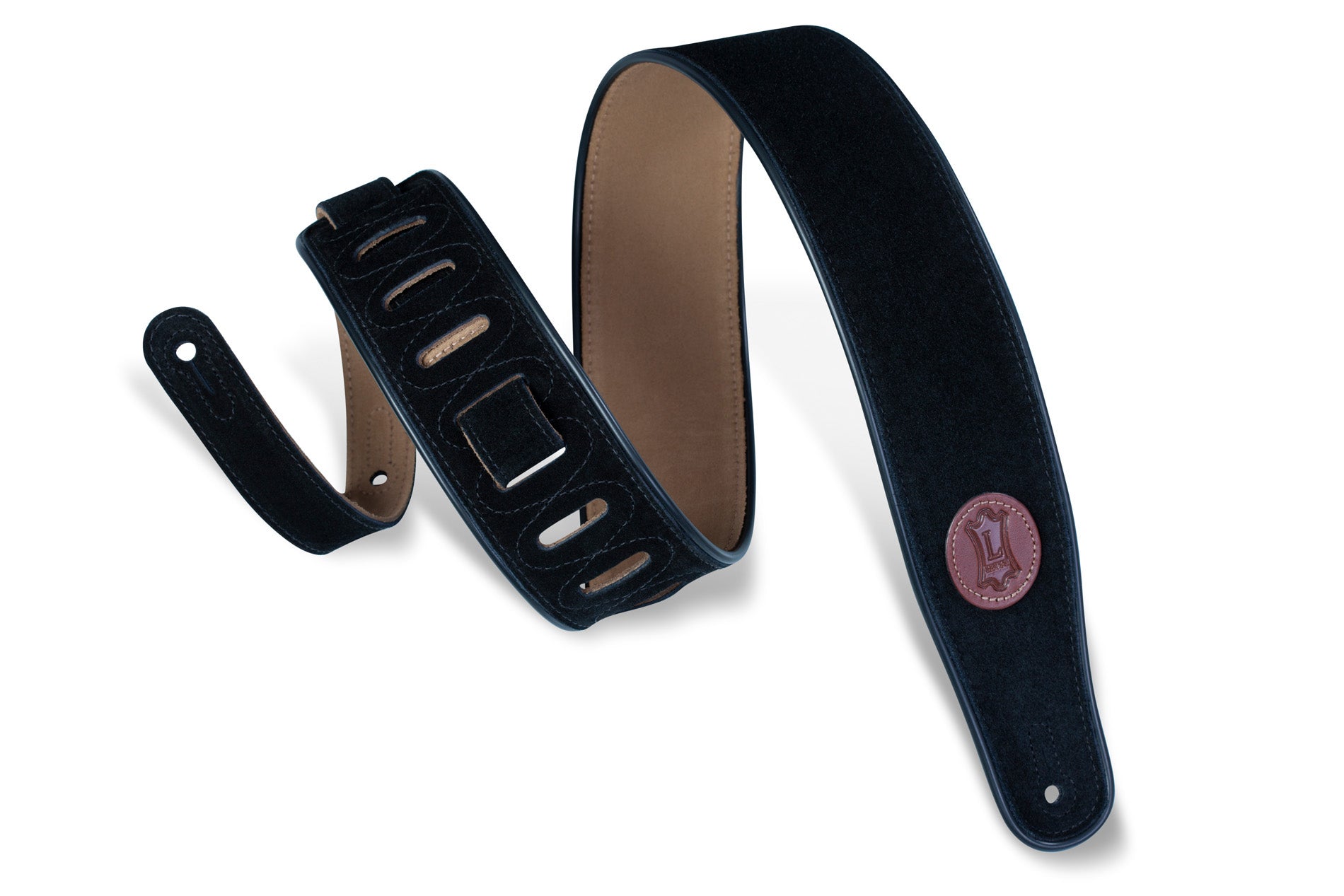 STRAP GUITAR LEVY'S 2.5" SIGNATURE SERIES SUEDE by Levy's Leathers
