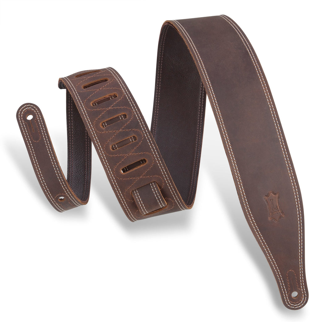 STRAP GUITAR LEVY'S SOFT LEATHER TOP DECORATIVE by Levy's Leathers