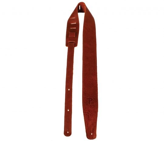 STRAP GUITAR SADDLE LEATHER PERRI'S LEATHERS 2.5" WIDE TAN by Faders Music Inc.