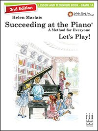 Succeeding at the Piano Lesson and Technique Book - Grade 1A (2nd edition) by FJH Music Company