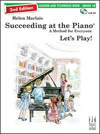 Succeeding at the Piano Lesson and Technique Book - Grade 1B (2nd edition) by FJH Music Company