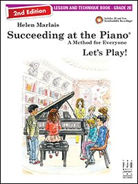 Succeeding at the Piano Lesson and Technique Book - Grade 2B (2nd edition) by FJH Music Company
