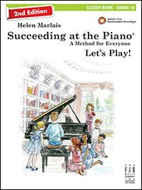 Succeeding at the Piano Lesson Book - Grade 1A (2nd Edition) by FJH Music Company