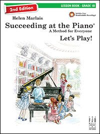 Succeeding at the Piano Lesson Book - Grade 1B (2nd Edition) by FJH Music Company