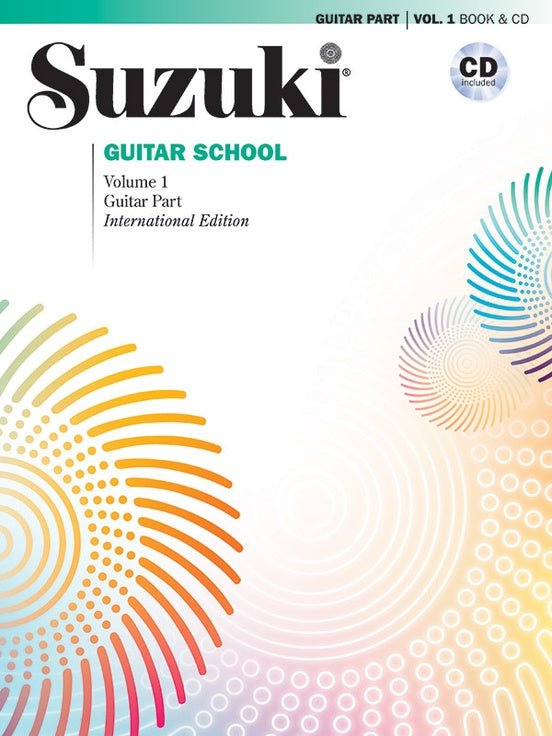 Suzuki Guitar School Guitar Part & CD - Volume 1 by Alfred Publishing