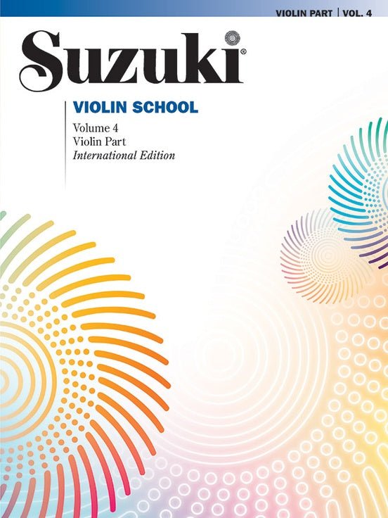 Suzuki Violin School - Volume 4 - International Edition by Alfred Publishing