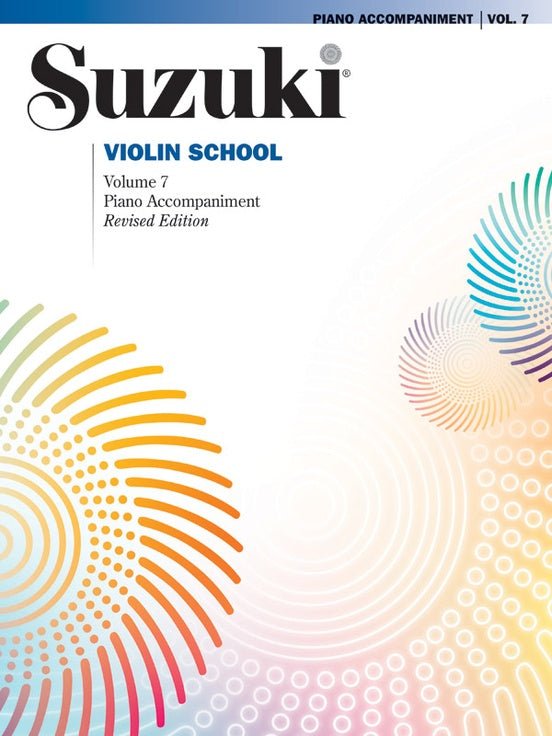 Suzuki Violin School - Volume 7 - Piano Accompaniment by Alfred Publishing