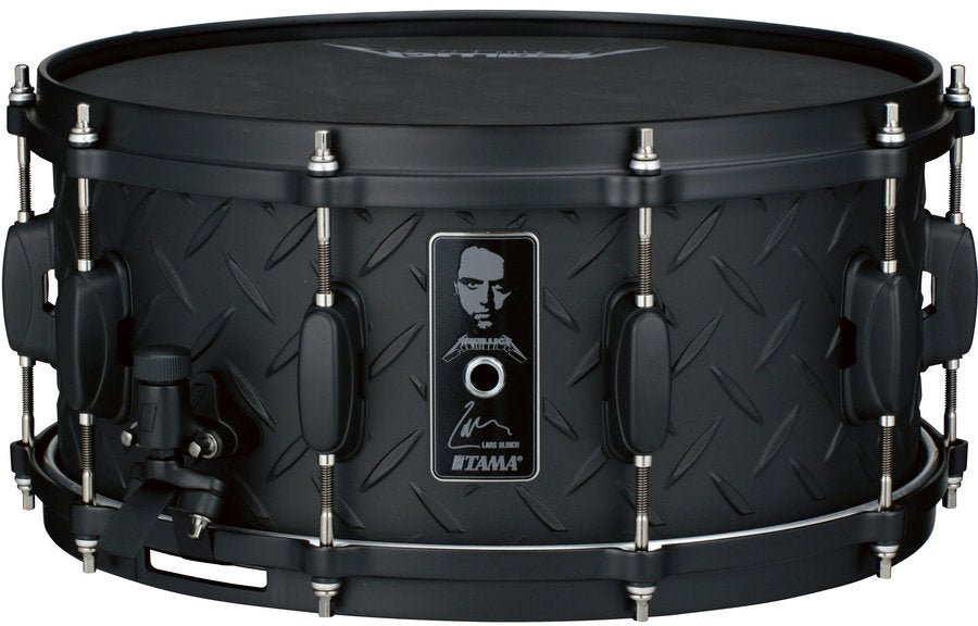 TAMA Lars Ulrich Signature Snare Limited Metallica “Black Album” 30th Anniversary Edition by Hoshino