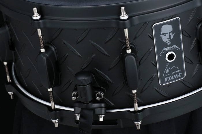 TAMA Lars Ulrich Signature Snare Limited Metallica “Black Album” 30th Anniversary Edition by Hoshino