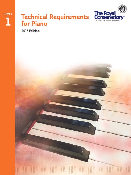 Technical Requirements for Piano Level 1 by Frederick Harris Music