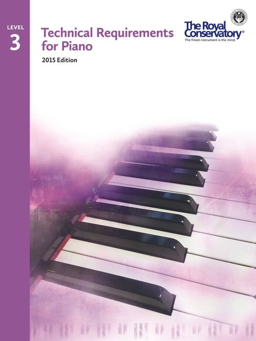 Technical Requirements for Piano Level 3 by Frederick Harris Music