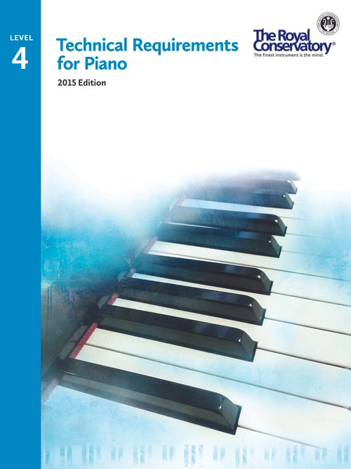 Technical Requirements for Piano Level 4 by Frederick Harris Music