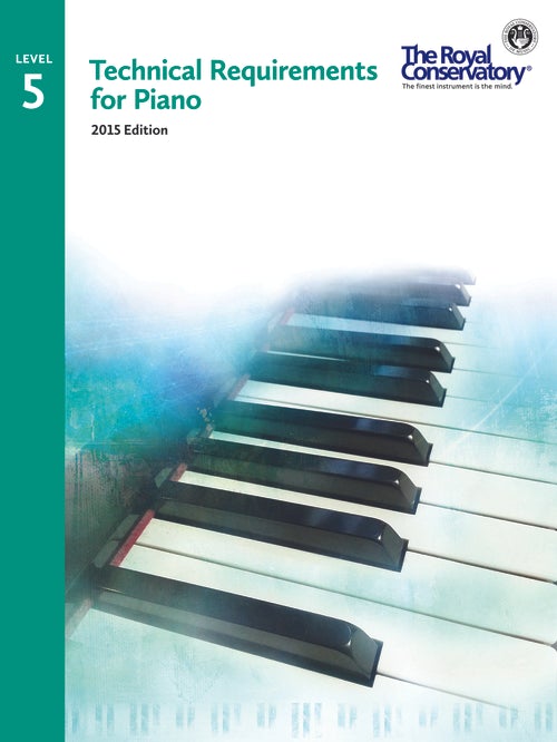 Technical Requirements for Piano Level 5 by Frederick Harris Music
