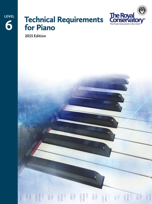 Technical Requirements for Piano Level 6 by Frederick Harris Music