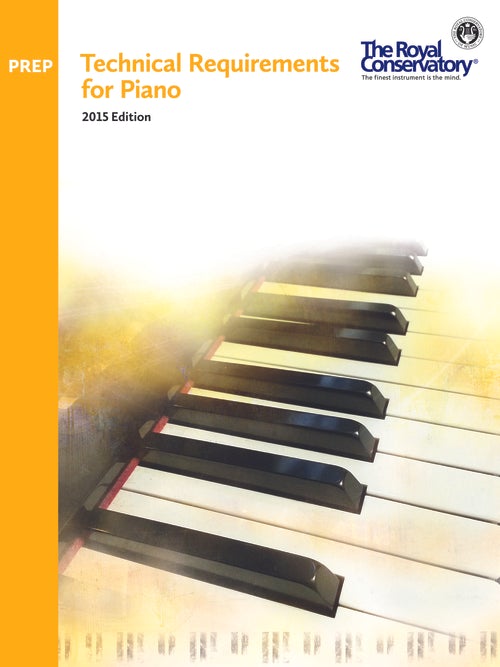 Technical Requirements for Piano Preparatory Level by Frederick Harris Music