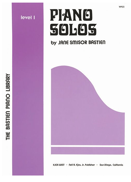 The Bastien Piano Library Piano Solos Level 1 by Kjos